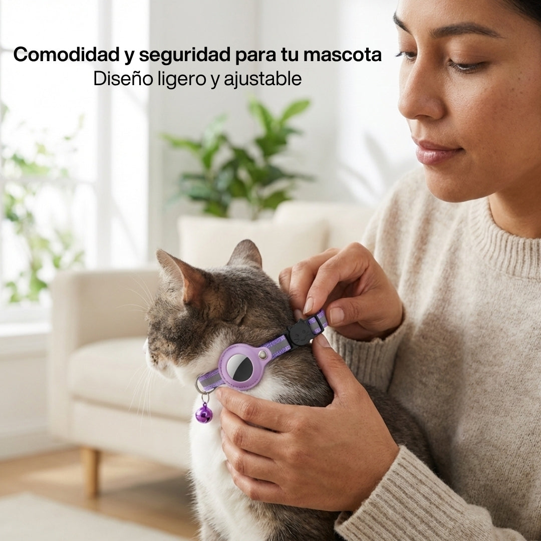 Combo Trakio Mascotas – Collar + Localizador Inteligente