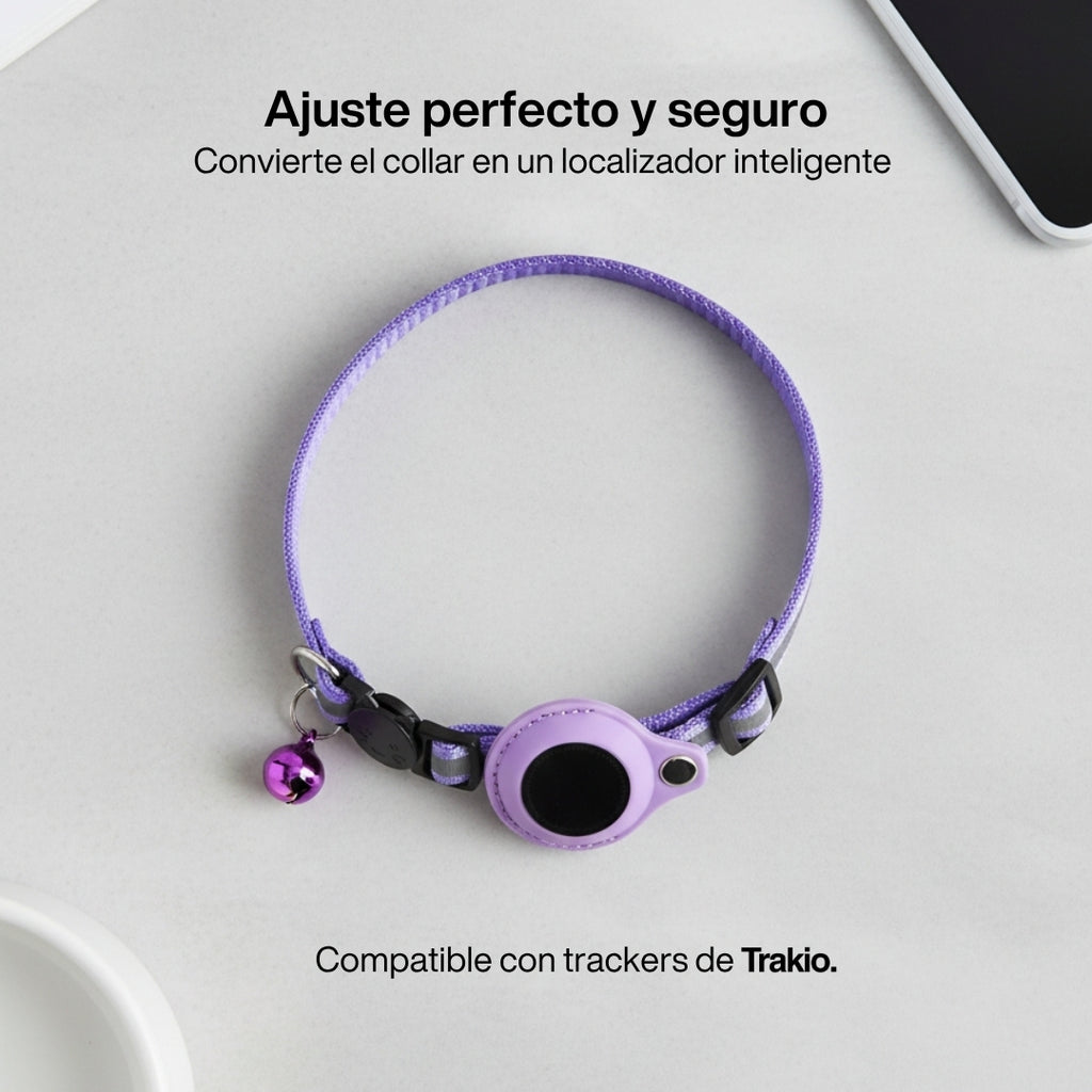 Collar para Gatos – Ajustable y Seguro